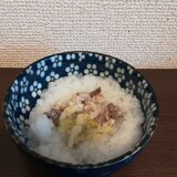 離乳食後期★あじと白菜のお粥